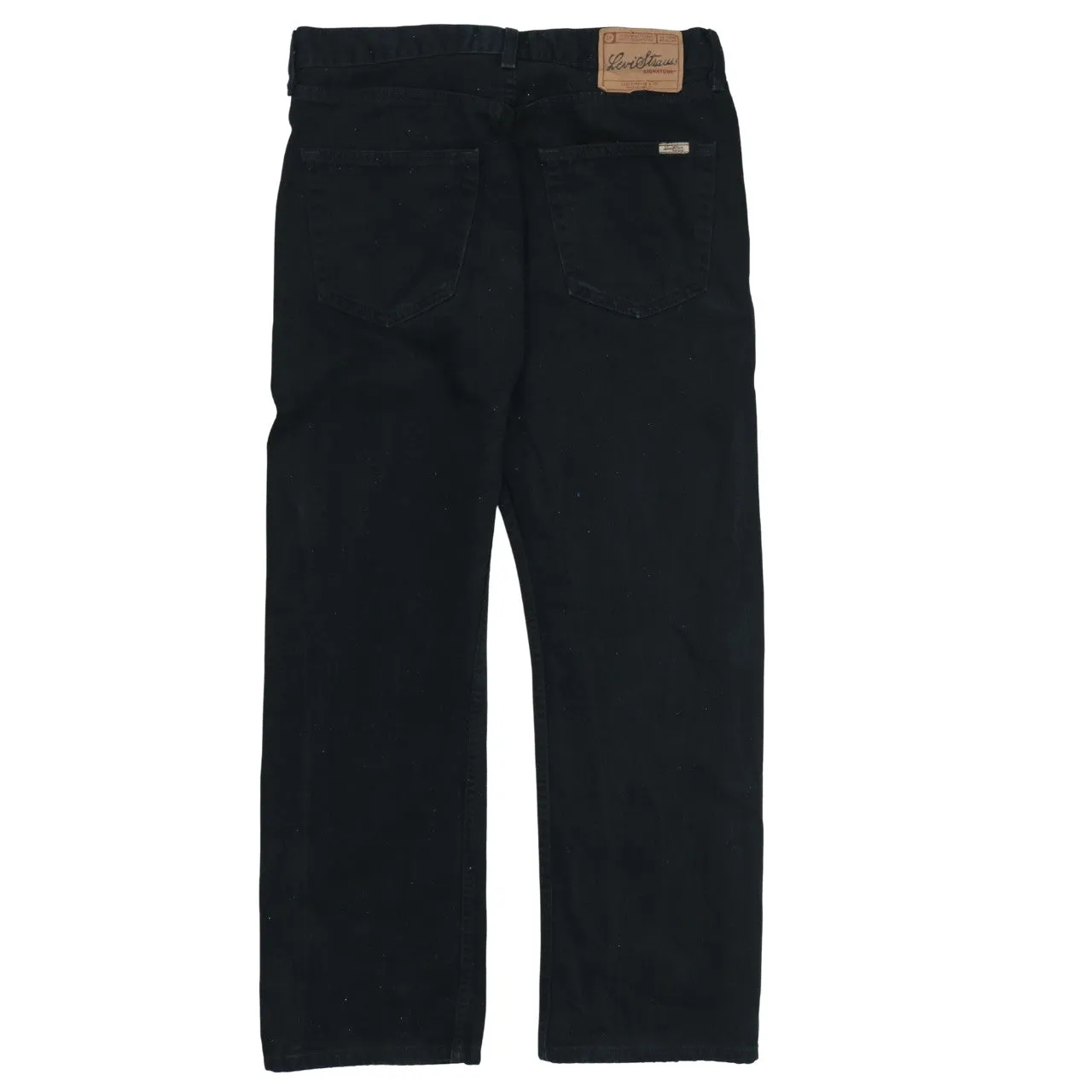 Levi Strauss &Co 90's Lightwash Straight Leg Baggy Jeans / Pants 34 Black sold by Vintage Club