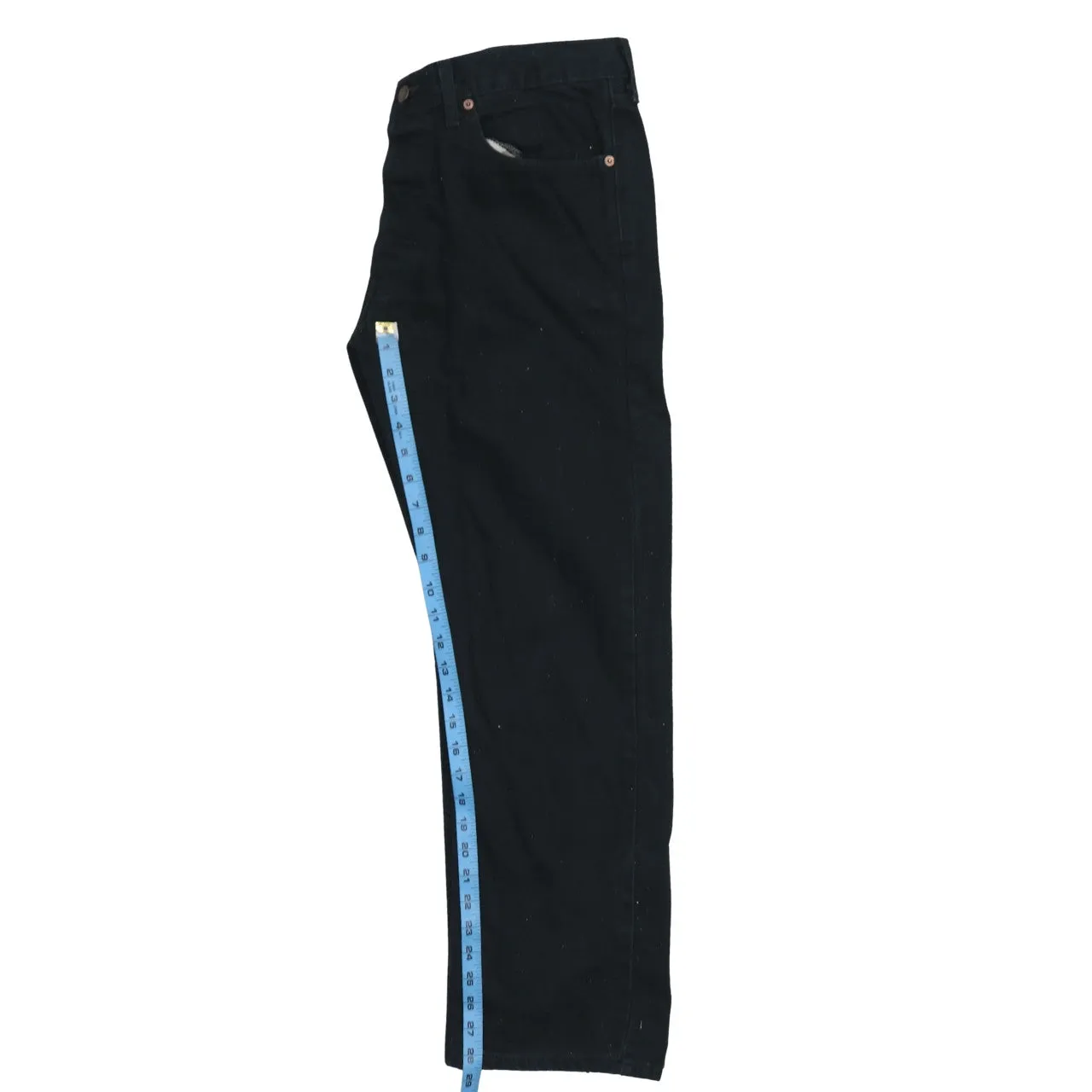 Levi Strauss &Co 90's Lightwash Straight Leg Baggy Jeans / Pants 34 Black sold by Vintage Club product image thumbnail 5