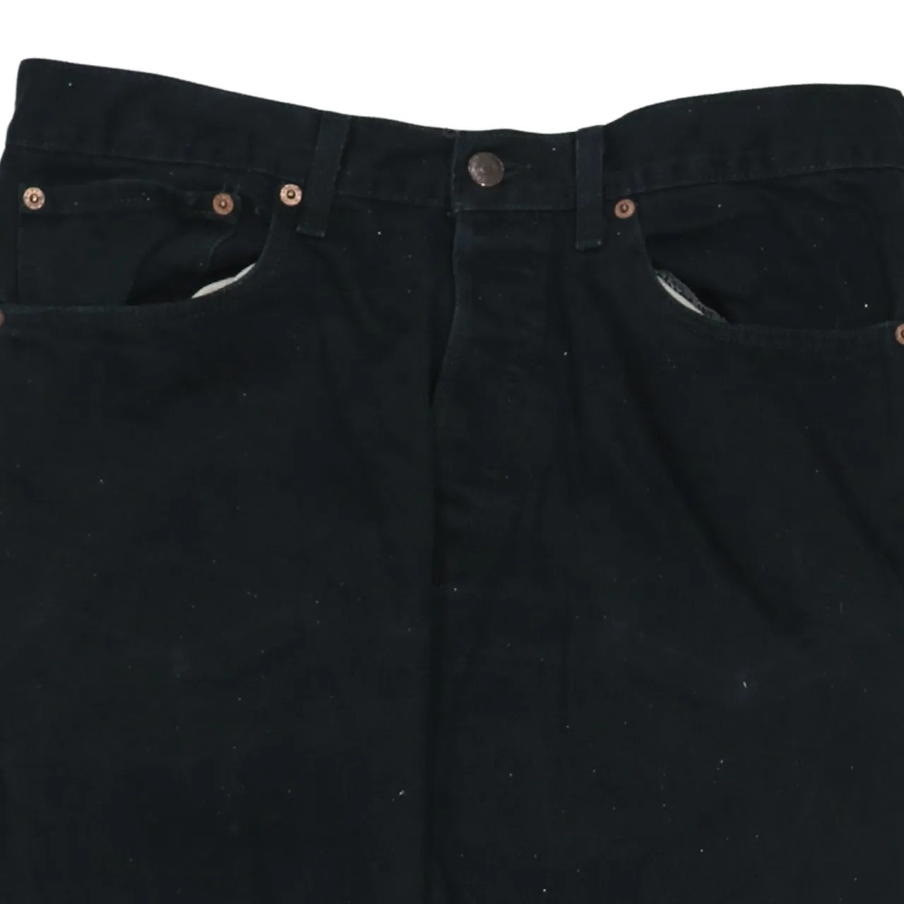 Levi Strauss &Co 90's Lightwash Straight Leg Baggy Jeans / Pants 34 Black sold by Vintage Club product image thumbnail 3