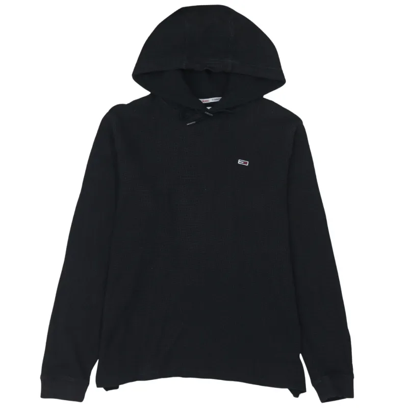 Tommy Hilfiger 90's Lightweight Pullover Hoodie Medium Black made by Tommy Hilfiger
