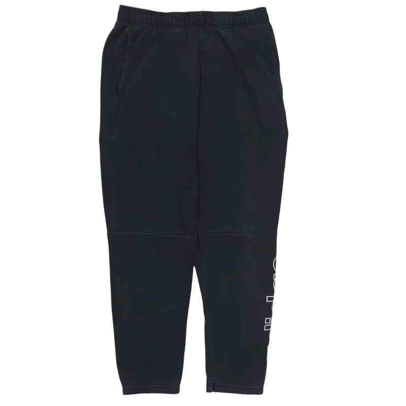 Adidas 90's Elasticated Waistband Drawstrings Casual Joggers / Sweatpants Small Blue made by Adidas