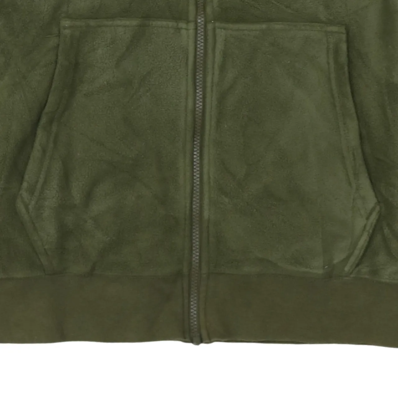 Nike 90's Swoosh Full Zip Up Fleece Jumper Large Black sold by Vintage Club product image thumbnail 4