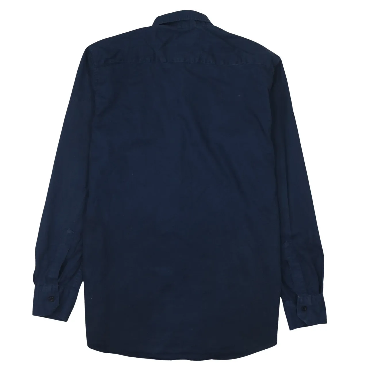 Tommy Hilfiger 90's Long Sleeve Button Up Shirt XLarge Navy Blue sold by Vintage Club product image thumbnail 2