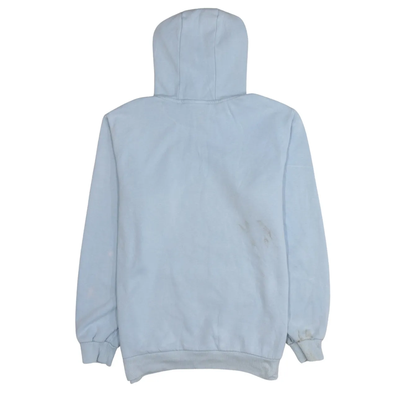 Adidas 90's Drawstring Pockets Pullover Hoodie Medium Blue sold by Vintage Club product image thumbnail 2