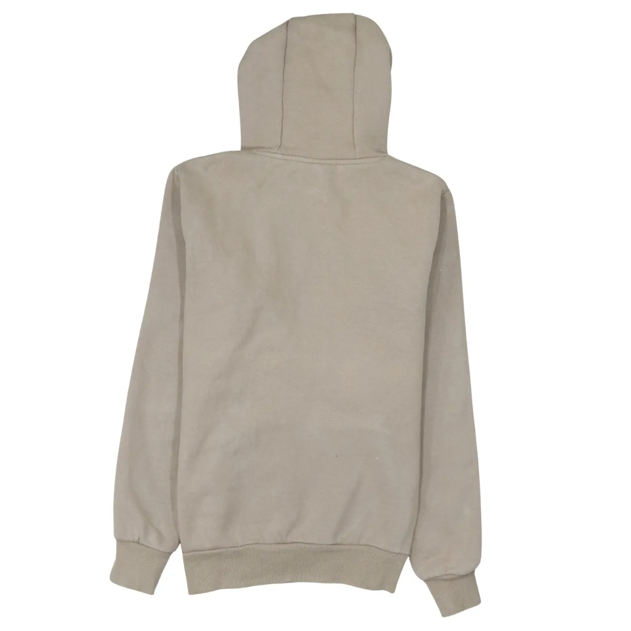 Ellesse 90's Drawstring Pockets Pullover Hoodie XSmall Beige Cream sold by Vintage Club product image thumbnail 2