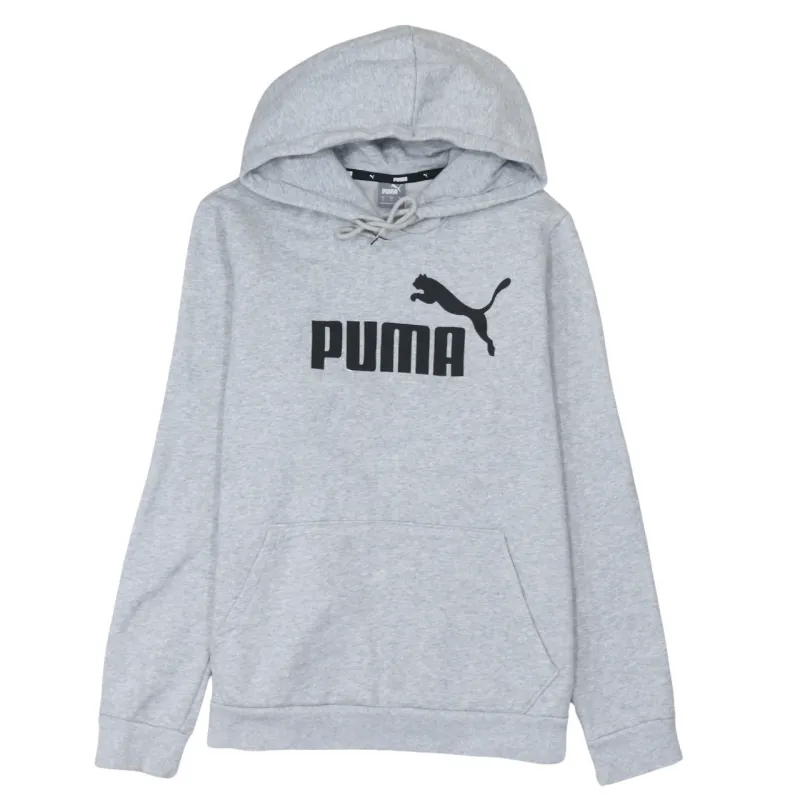 Puma 90's Spellout Pullover Hoodie Medium Grey sold by Vintage Club