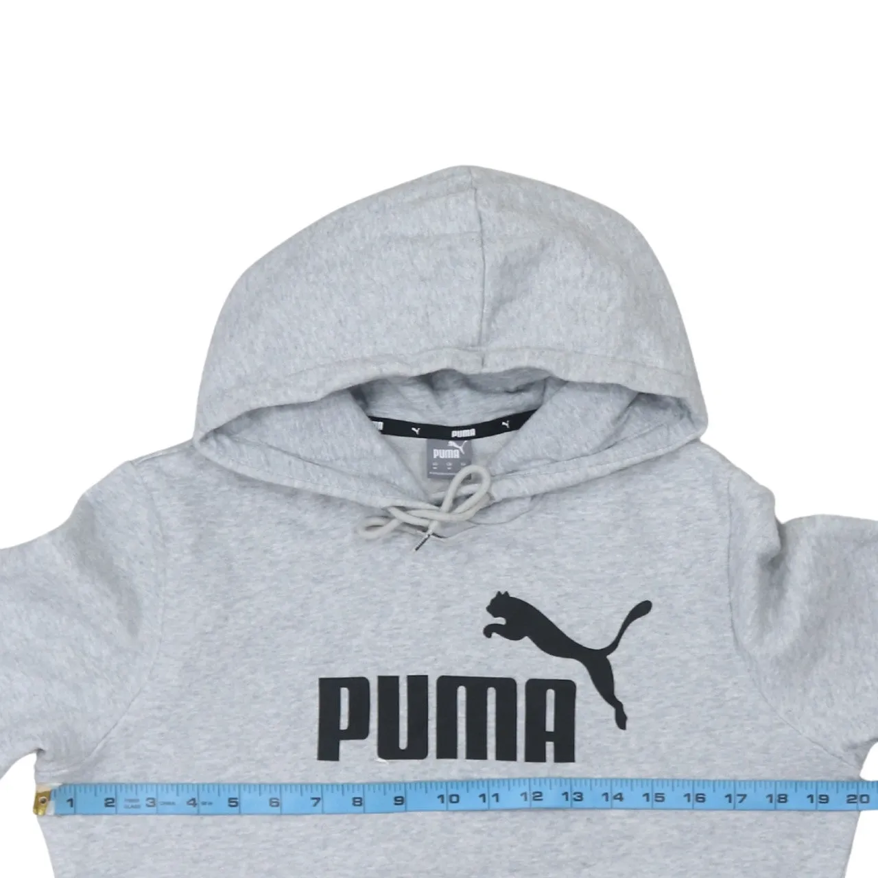 Puma 90's Spellout Pullover Hoodie Medium Grey sold by Vintage Club product image thumbnail 5