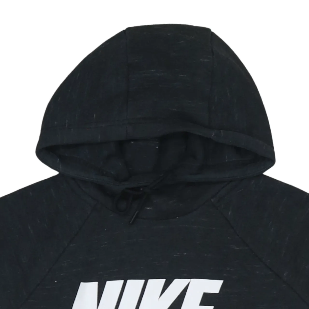 Nike 90's Center Middle Swoosh Pullover Hoodie Small Black sold by Vintage Club product image thumbnail 3