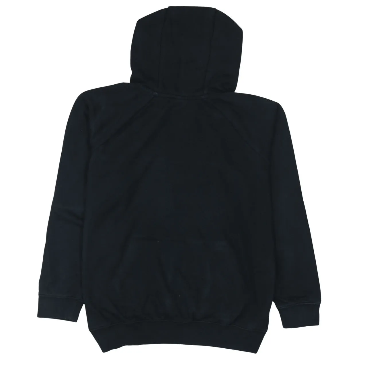 Nike 90's Center Middle Swoosh Pullover Hoodie Large Black sold by Vintage Club product image thumbnail 2