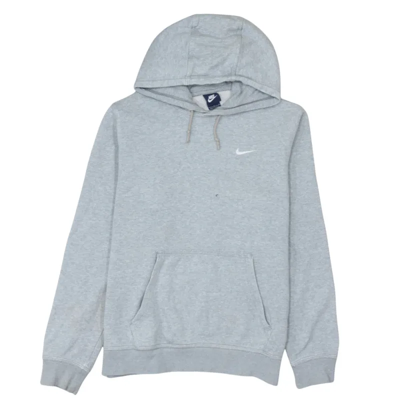 Nike 90's Swoosh Pullover Hoodie Large Grey sold by Vintage Club