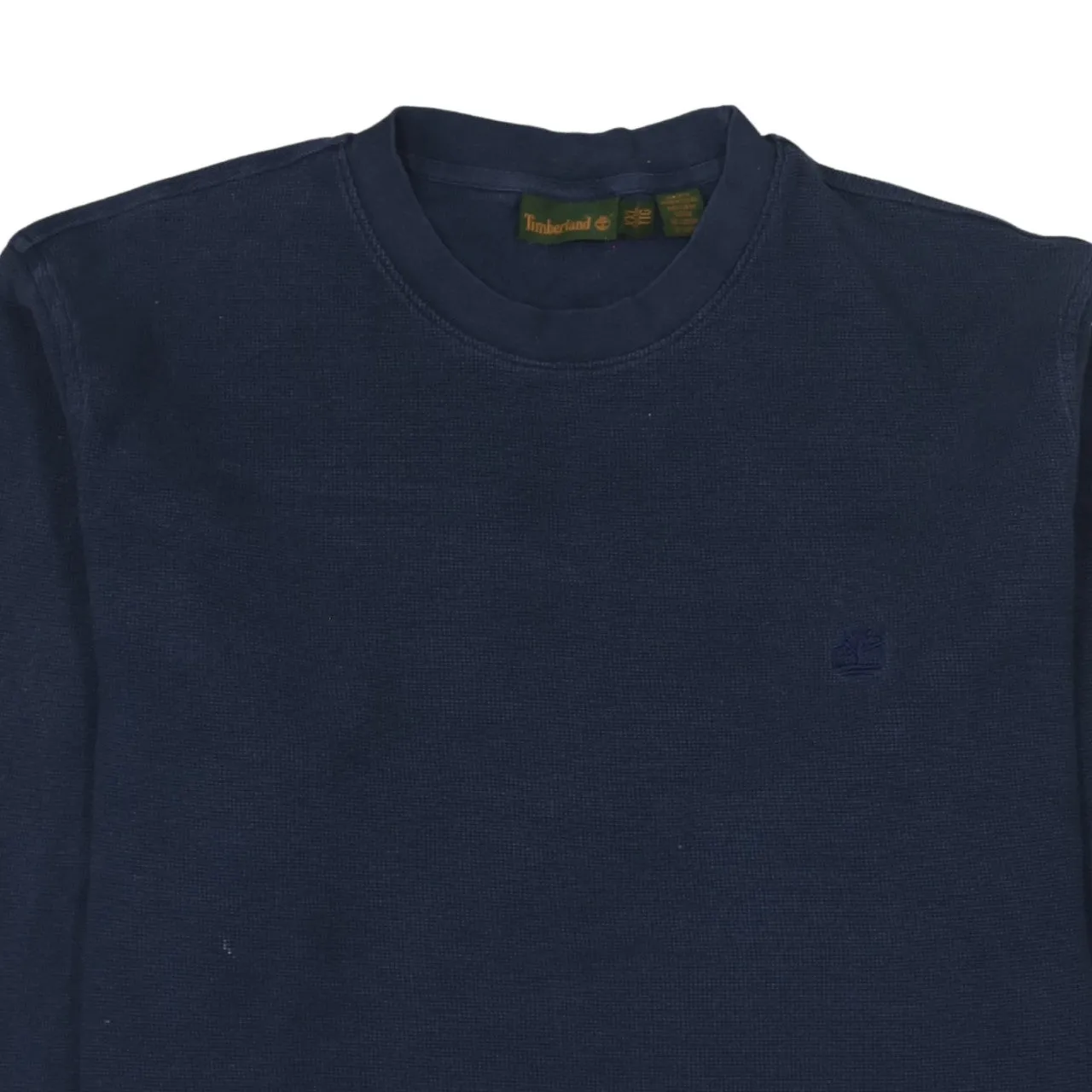 Timberland 90's Plain Crew Neck Sweatshirt XXLarge (2XL) Navy Blue sold by Vintage Club product image thumbnail 3