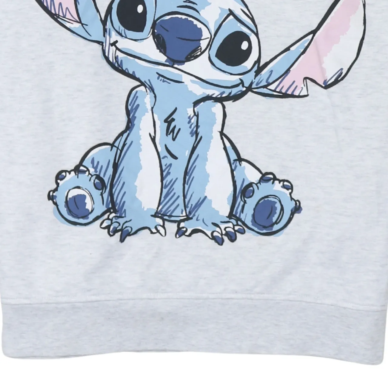 Disney 90's Stitch Pullover Hoodie Large Grey sold by Vintage Club product image thumbnail 4