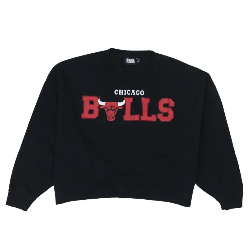 NBA 90's Chicago Bulls Crew Neck Sweatshirt XLarge Black sold by Vintage Club