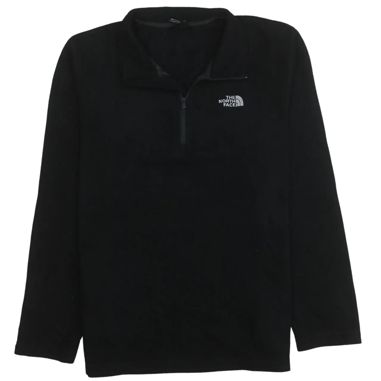 The North Face 90's Hiking Warm Quarter Zip Fleece Jumper Large Black sold by Vintage Club