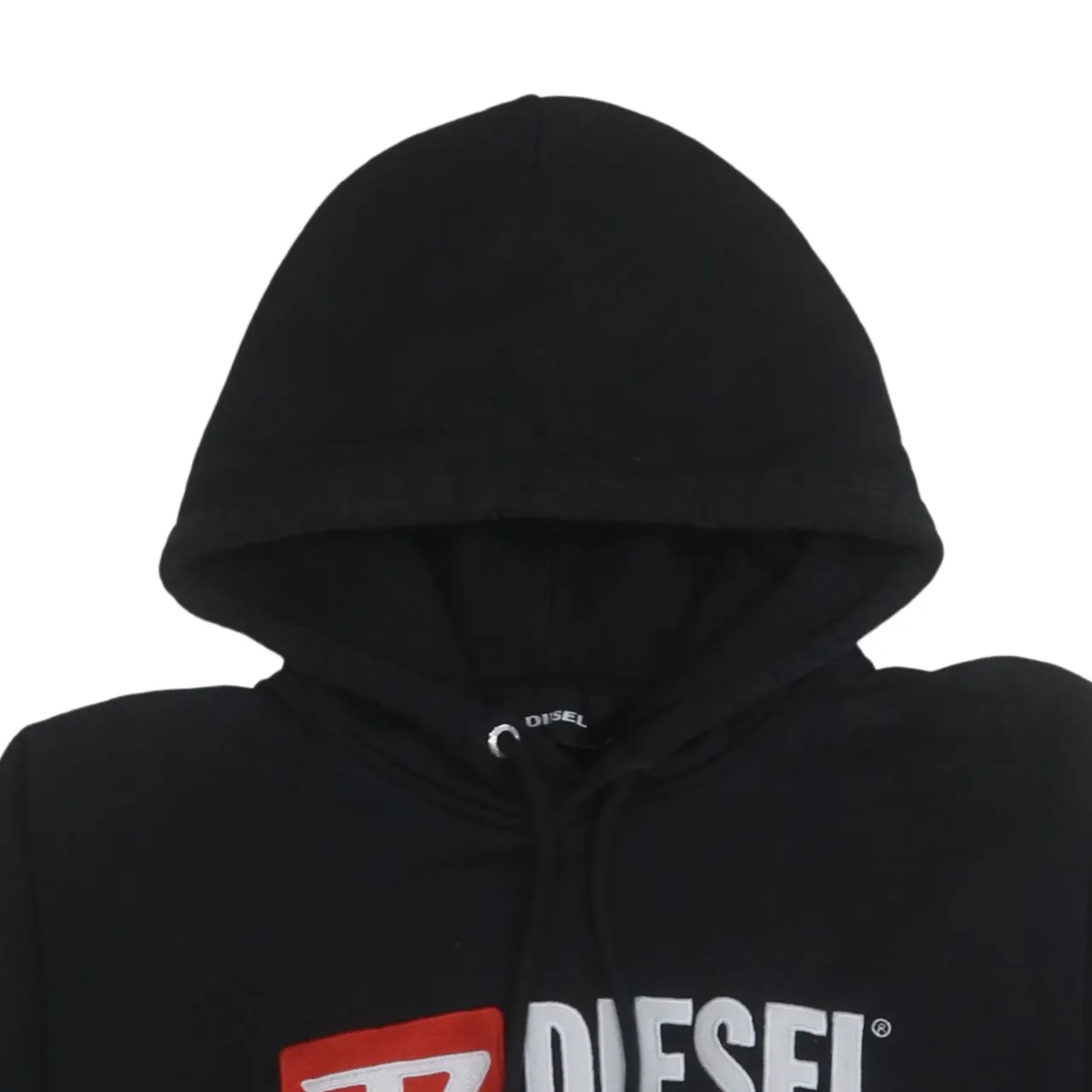Diesel 90's Spellout Pullover Hoodie Small Black sold by Vintage Club product image thumbnail 3