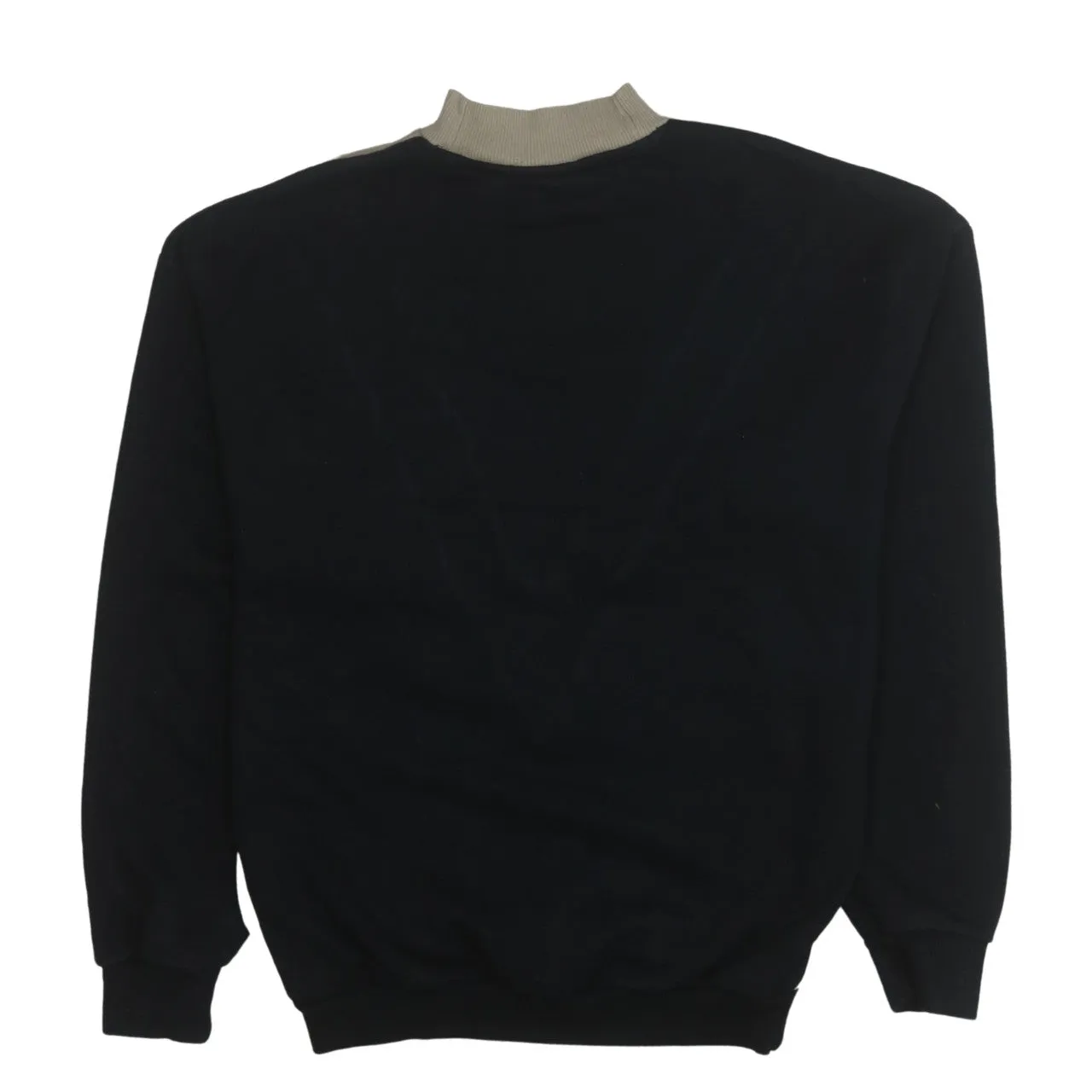 Adidas 90's Lightweight Mock Neck Sweatshirt XSmall Beige Cream sold by Vintage Club product image thumbnail 2