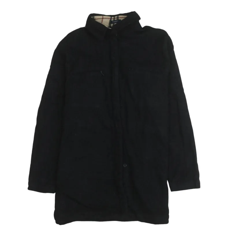 Burberry 90's Plain Lightweight Windbreaker Medium  Black made by Burberry
