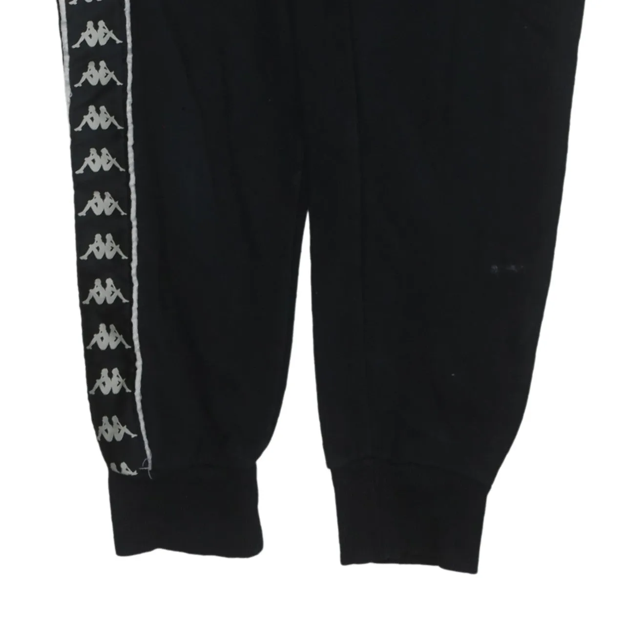Kappa 90's Rib Cuff Casual Joggers / Sweatpants Medium Black sold by Vintage Club product image thumbnail 4