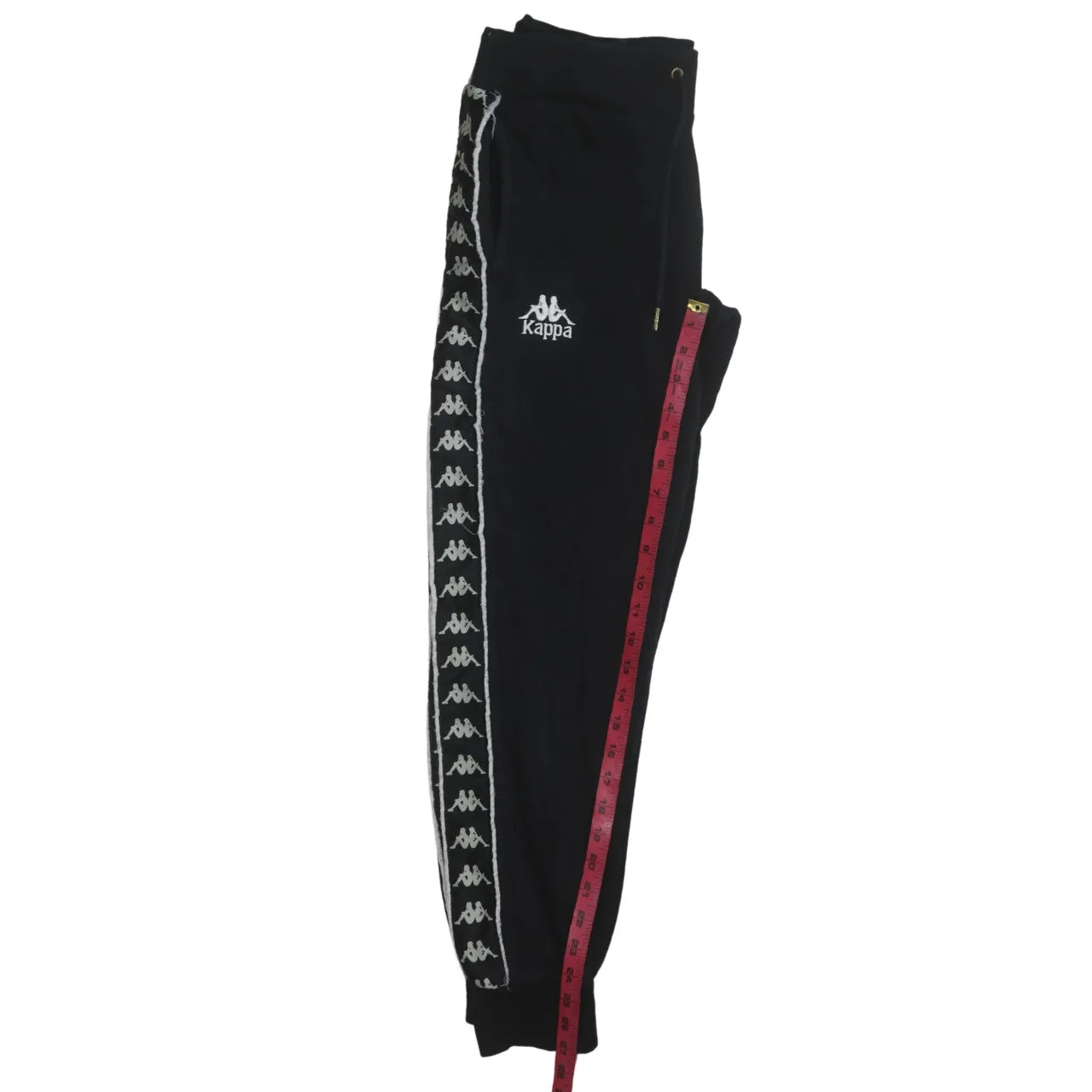 Kappa 90's Rib Cuff Casual Joggers / Sweatpants Medium Black sold by Vintage Club product image thumbnail 5