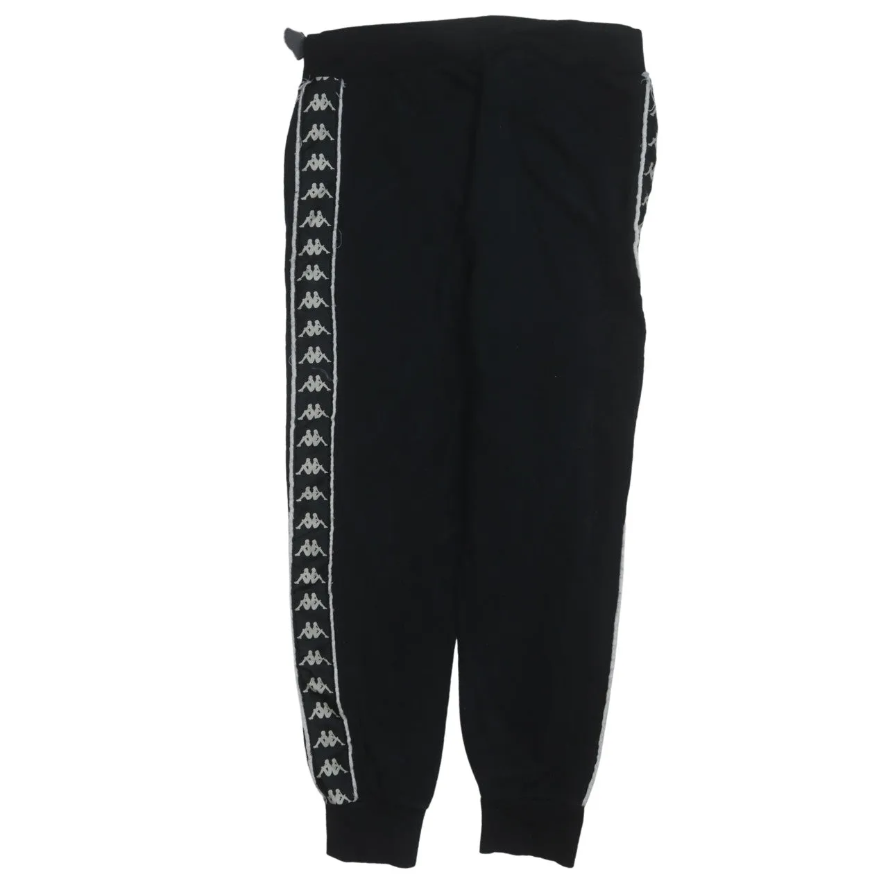 Kappa 90's Rib Cuff Casual Joggers / Sweatpants Medium Black sold by Vintage Club product image thumbnail 2