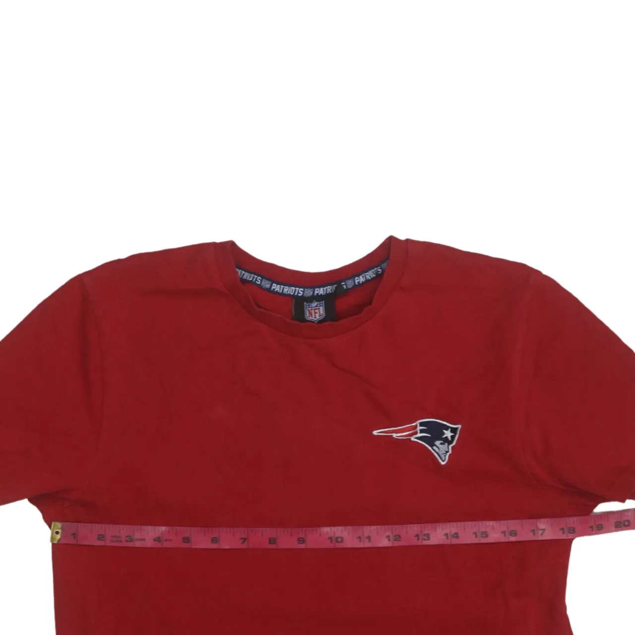 NFL 90's Short Sleeves Crew Neck T Shirt Medium Red sold by Vintage Club product image thumbnail 5