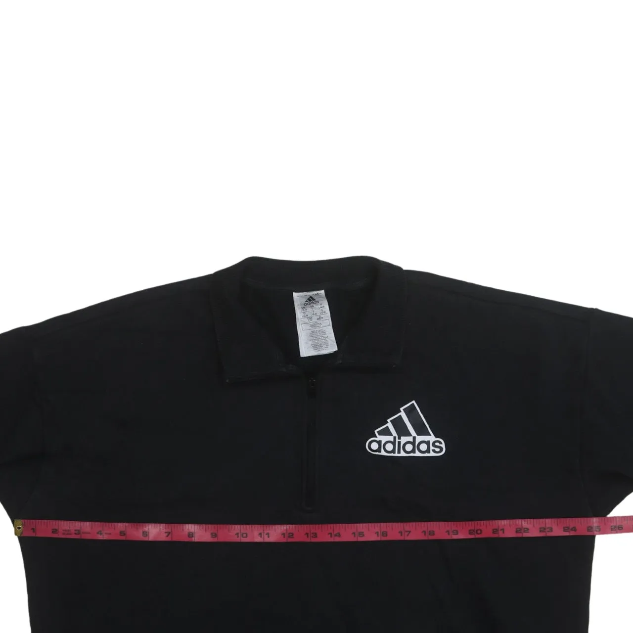 Adidas 90's Lightweight Crew Neck Sweatshirt Large Black sold by Vintage Club product image thumbnail 5