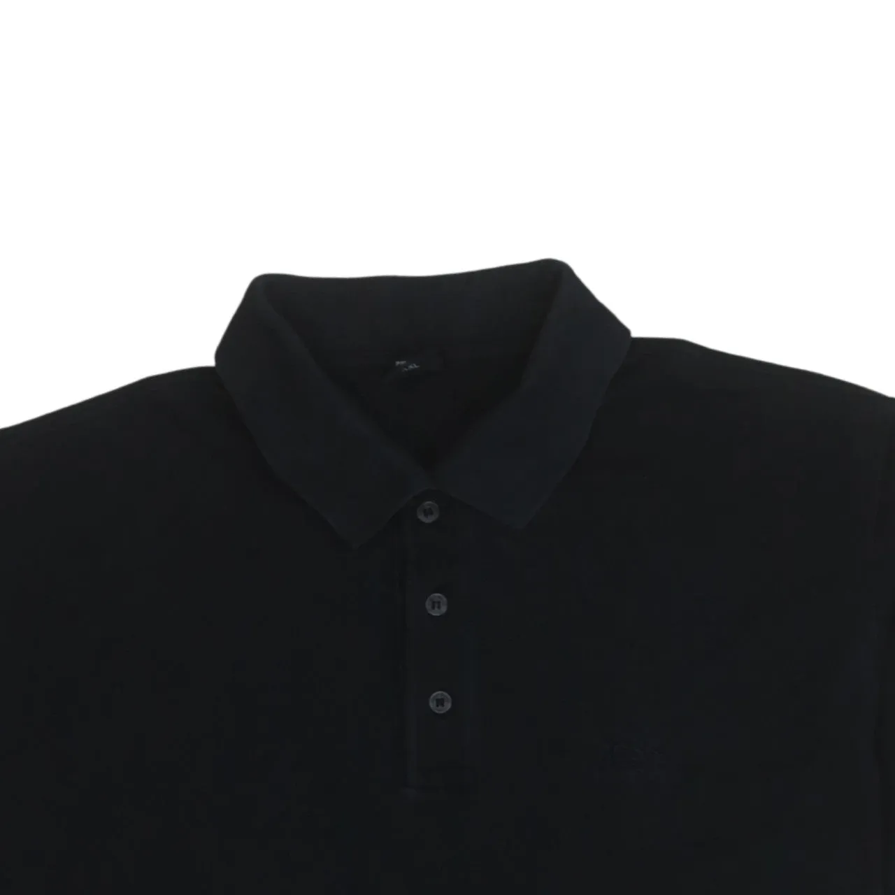HUGO BOSS 90's Short Sleeves Quarter Button Polo Shirt XXLarge (2XL) Black sold by Vintage Club product image thumbnail 3