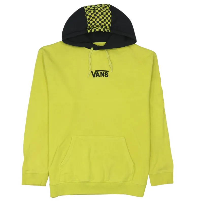 VANS 90's Drawstring Pockets Pullover Hoodie Medium Black sold by Vintage Club