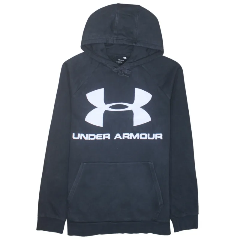 Under Armour 90's Spellout Pullover Hoodie Medium Black sold by Vintage Club