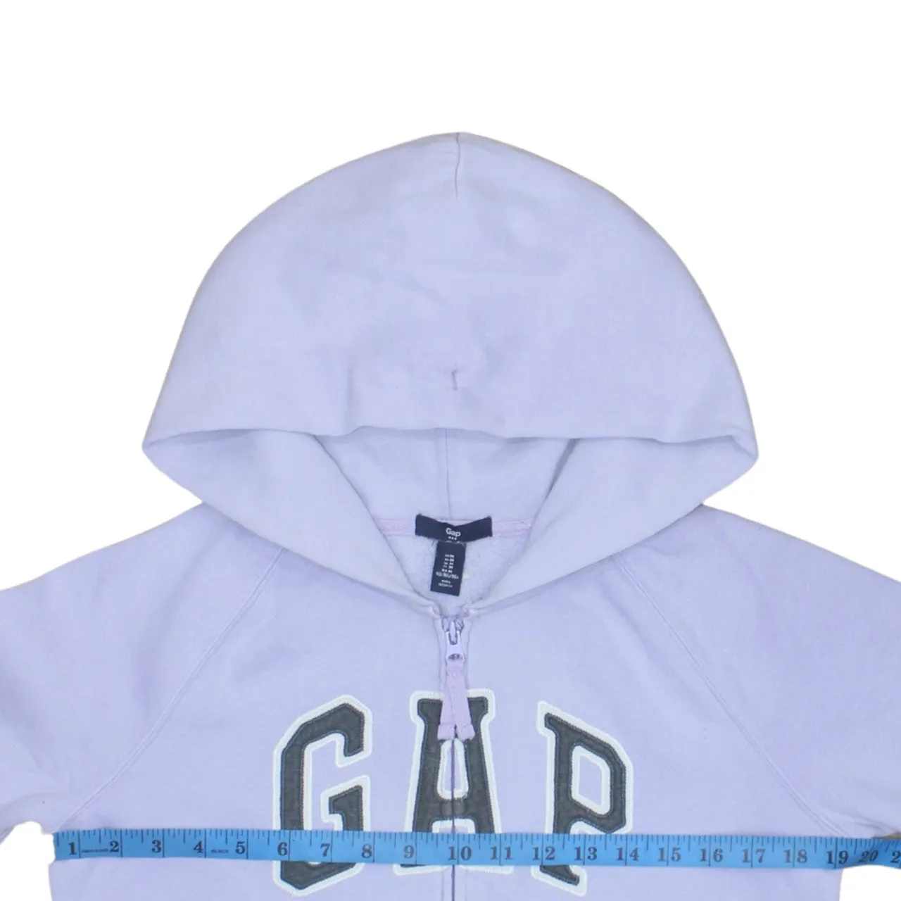 Gap 90's Spellout Full Zip Up Hoodie Medium Purple sold by Vintage Club product image thumbnail 5