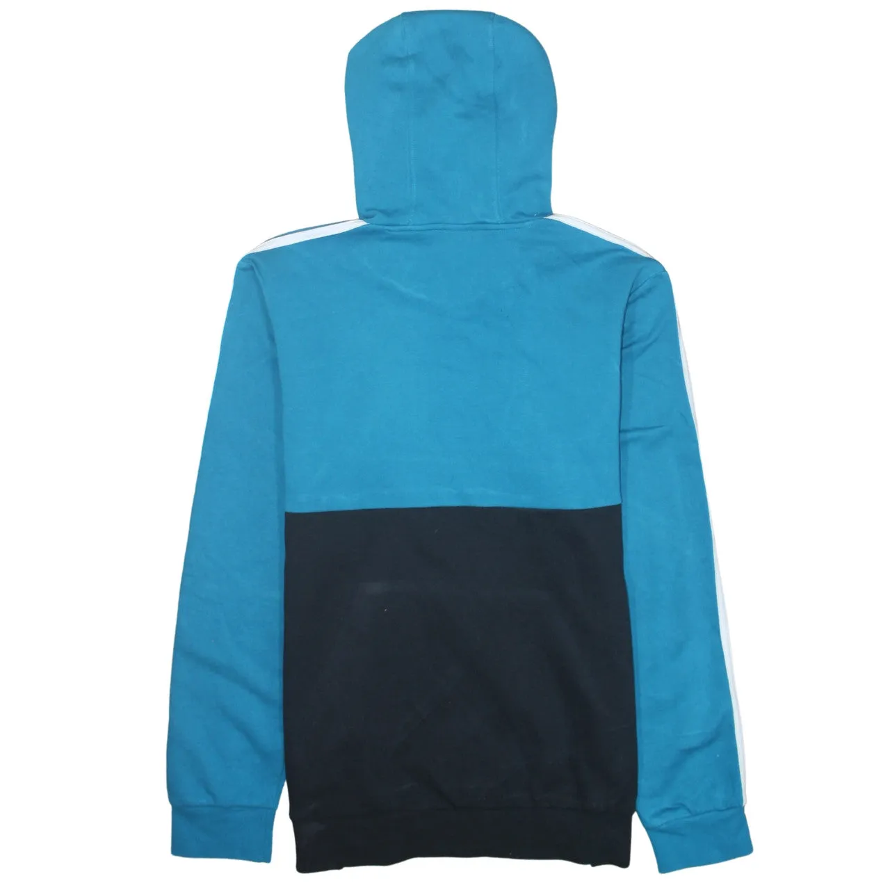 Adidas 90's Spellout Pullover Hoodie Large Black sold by Vintage Club product image thumbnail 2