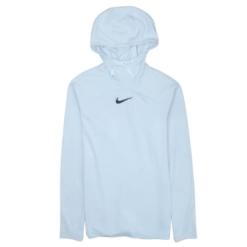 Nike 90's Center Middle Swoosh Pullover Hoodie Medium Grey sold by Vintage Club