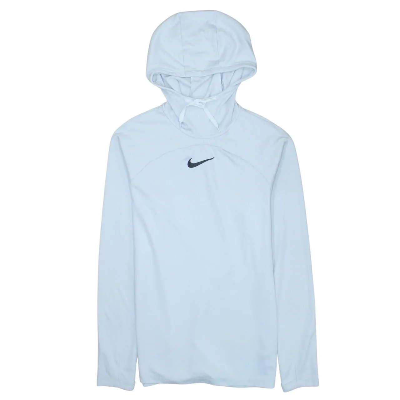 Nike 90's Center Middle Swoosh Pullover Hoodie Medium Grey sold by Vintage Club