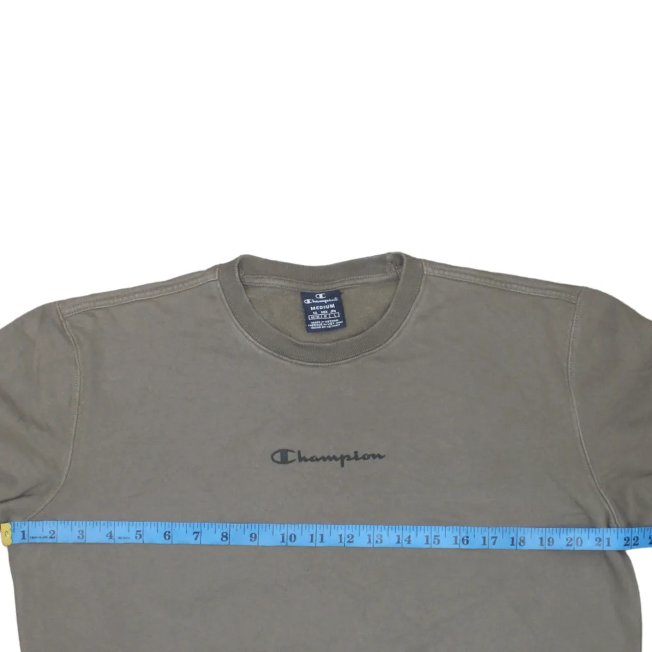 Champion 90's Lightweight Crew Neck Sweatshirt Medium Grey sold by Vintage Club product image thumbnail 5