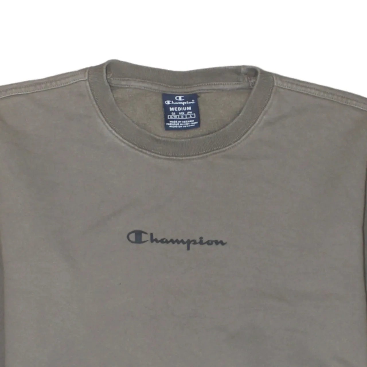 Champion 90's Lightweight Crew Neck Sweatshirt Medium Grey sold by Vintage Club product image thumbnail 3