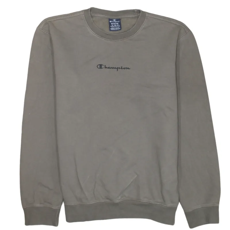 Champion 90's Lightweight Crew Neck Sweatshirt Medium Grey sold by Vintage Club
