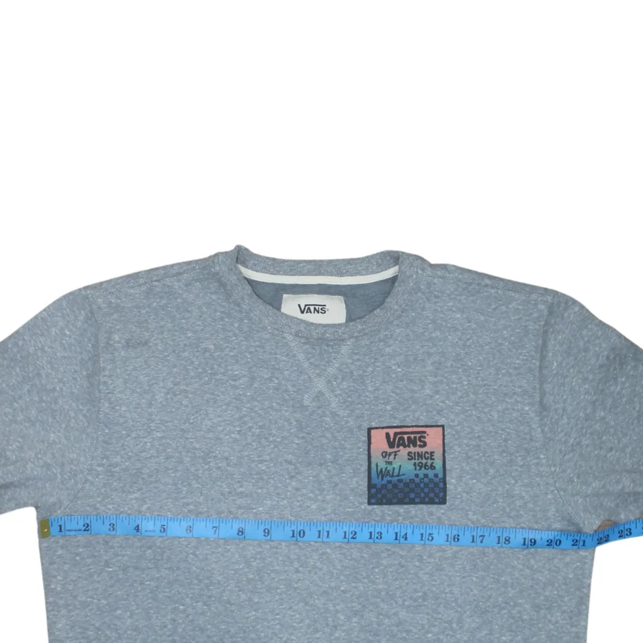 VANS 90's Lightweight Crew Neck Sweatshirt Medium Grey sold by Vintage Club product image thumbnail 5