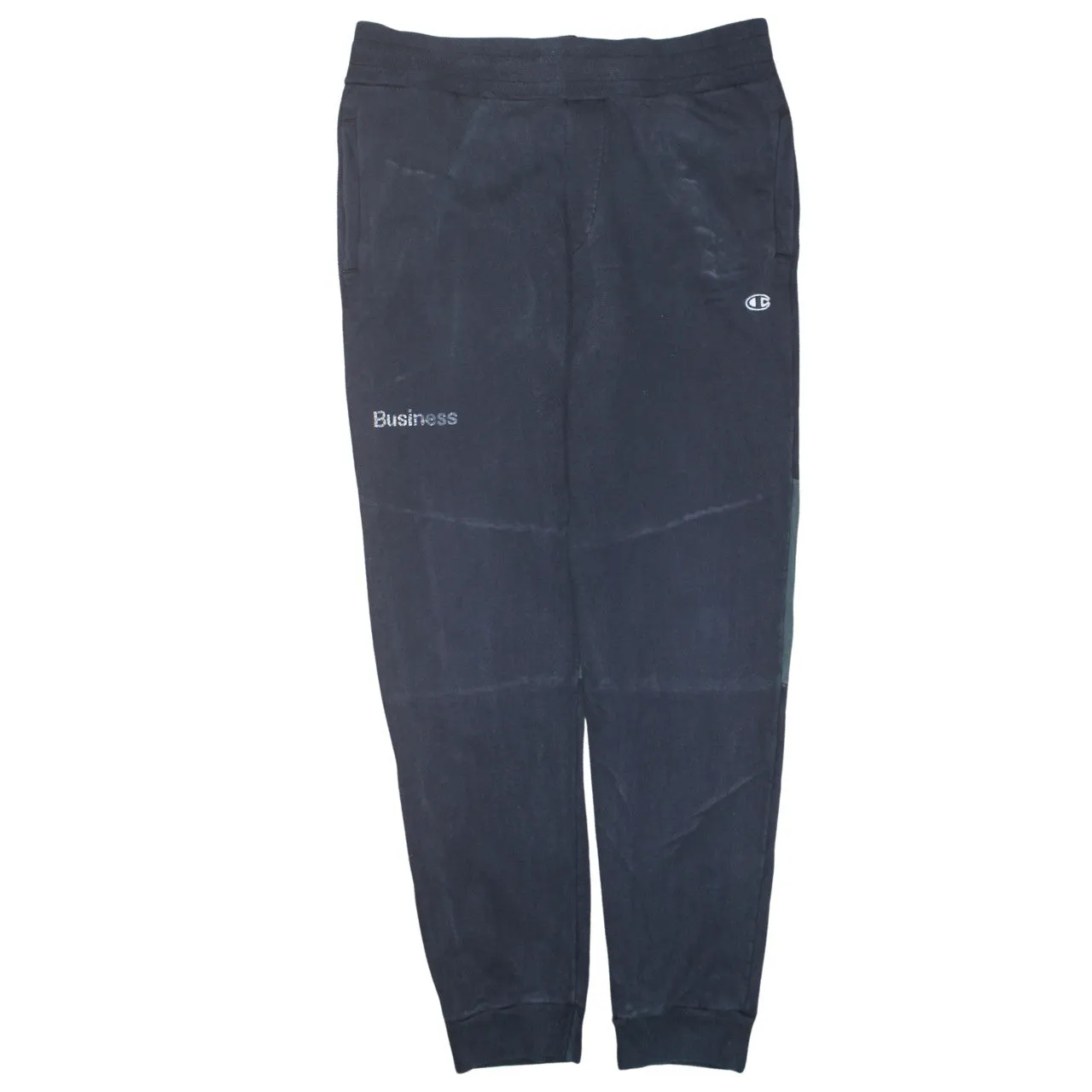 Champion 90's Rib Cuff Casual Joggers / Sweatpants 36 Black sold by Vintage Club