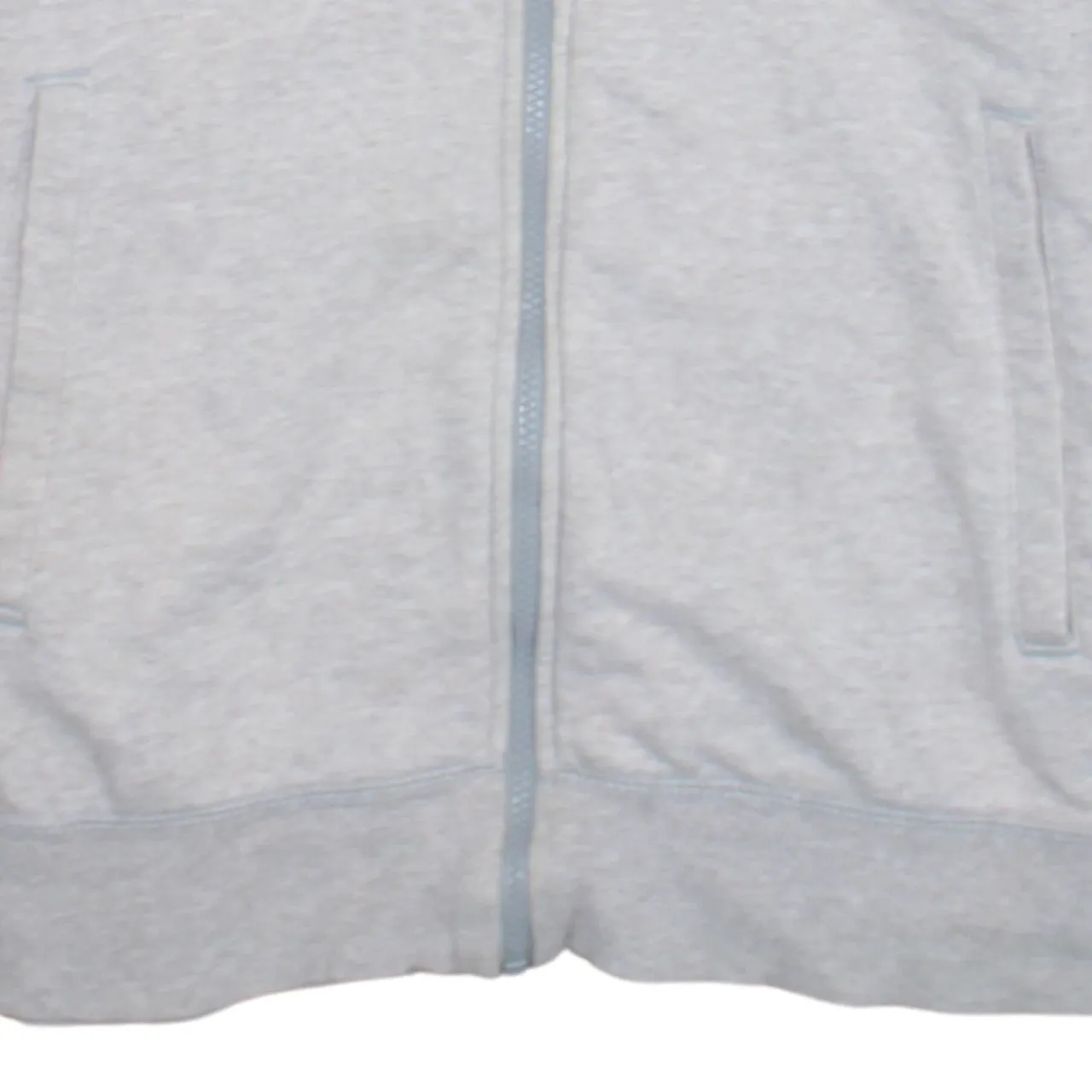 Adidas 90's Lightweight Full Zip Up Hoodie Large Grey sold by Vintage Club product image thumbnail 4