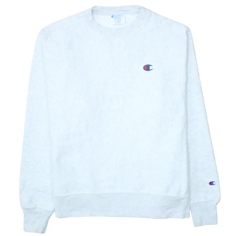 Champion 90's Lightweight Crew Neck Sweatshirt Medium Grey sold by Vintage Club