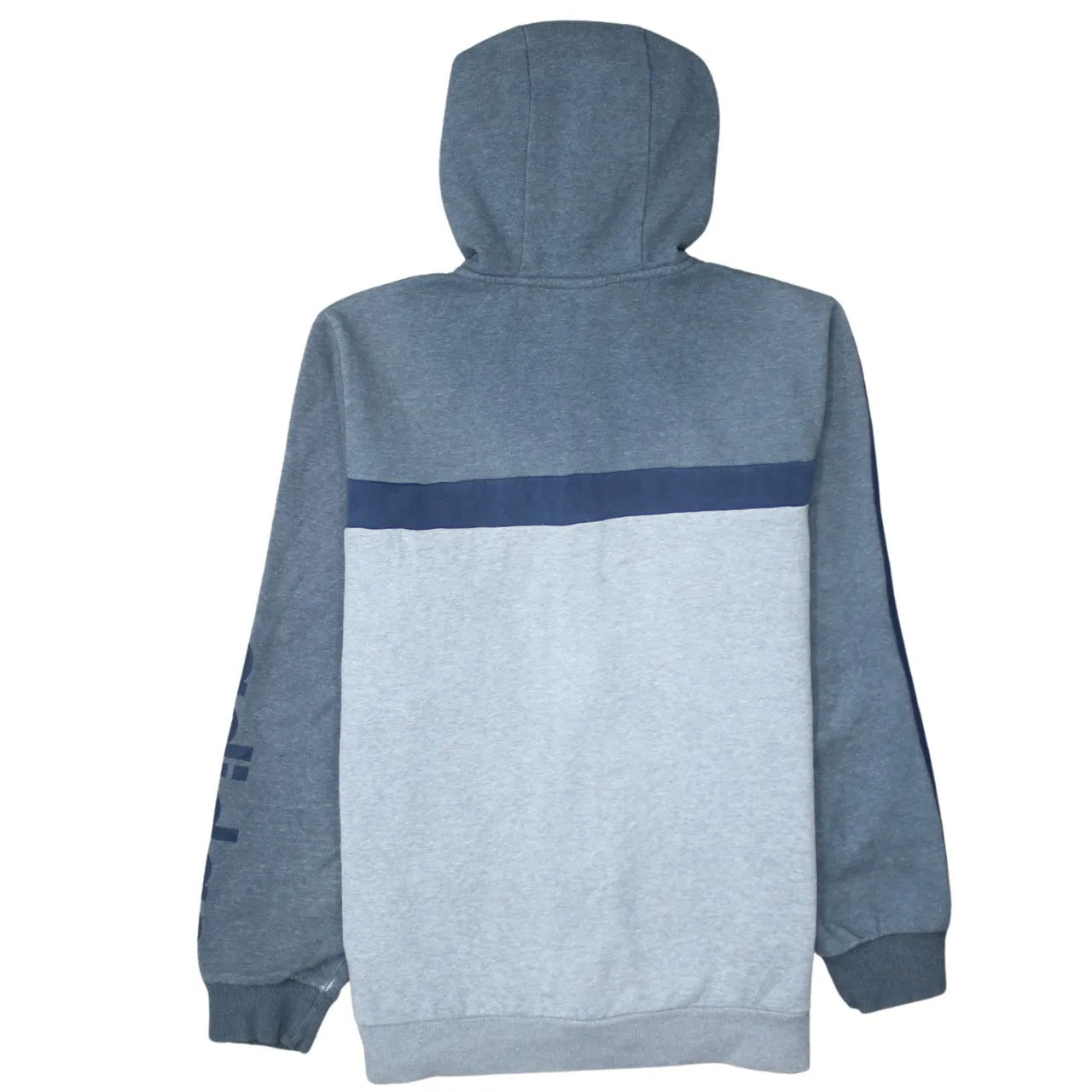 Adidas 90's Drawstring Pockets Full Zip Up Hoodie Medium Grey sold by Vintage Club product image thumbnail 2