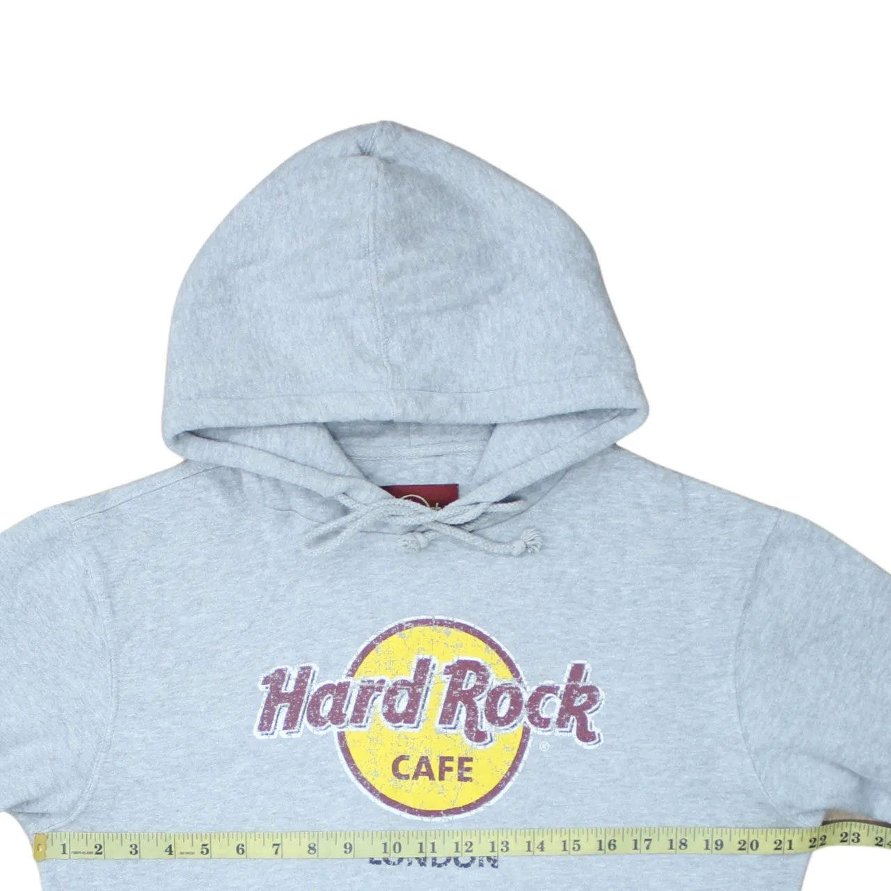 Hard Rock Cafe Grey Hoodie Women's Large Printed London Logo Front Pocket Pullover Sweatshirt sold by Vintage Club product image thumbnail 5