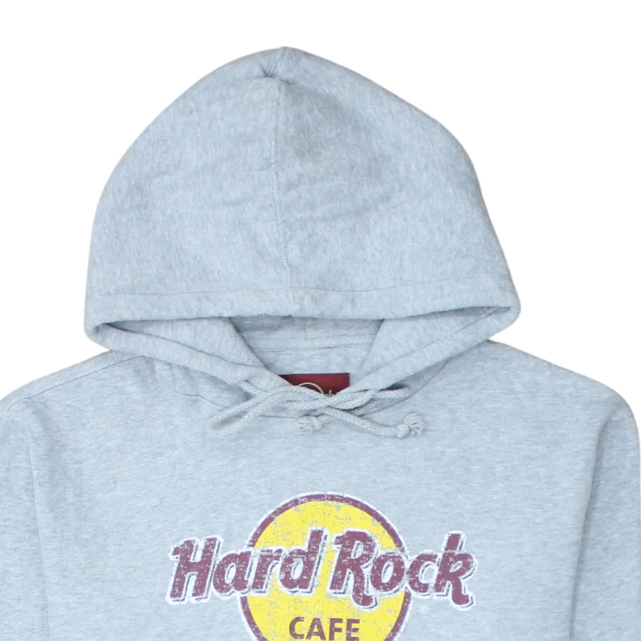 Hard Rock Cafe Grey Hoodie Women's Large Printed London Logo Front Pocket Pullover Sweatshirt sold by Vintage Club product image thumbnail 3