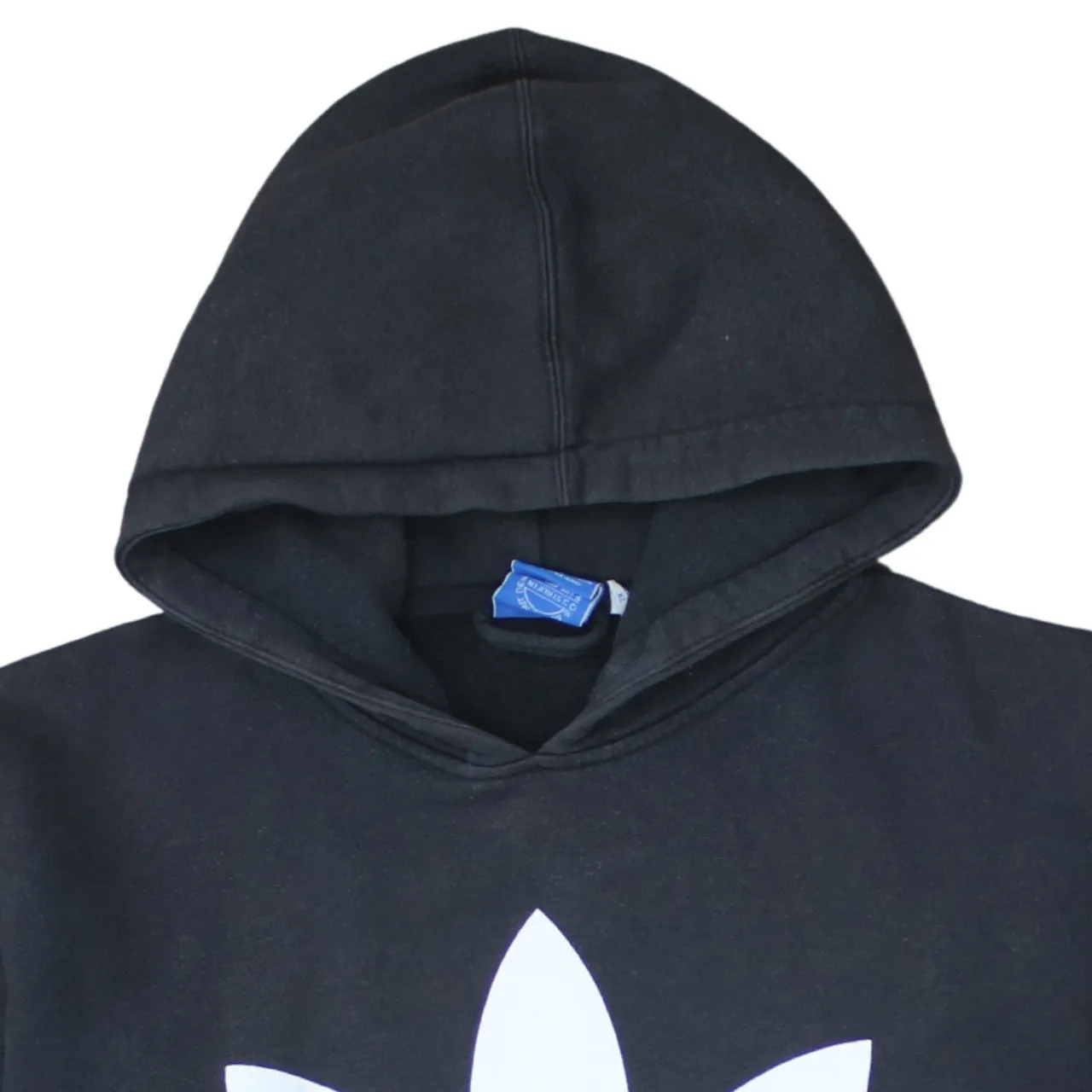 Adidas 90's Spellout Pullover Hoodie XLarge Black sold by Vintage Club product image thumbnail 3