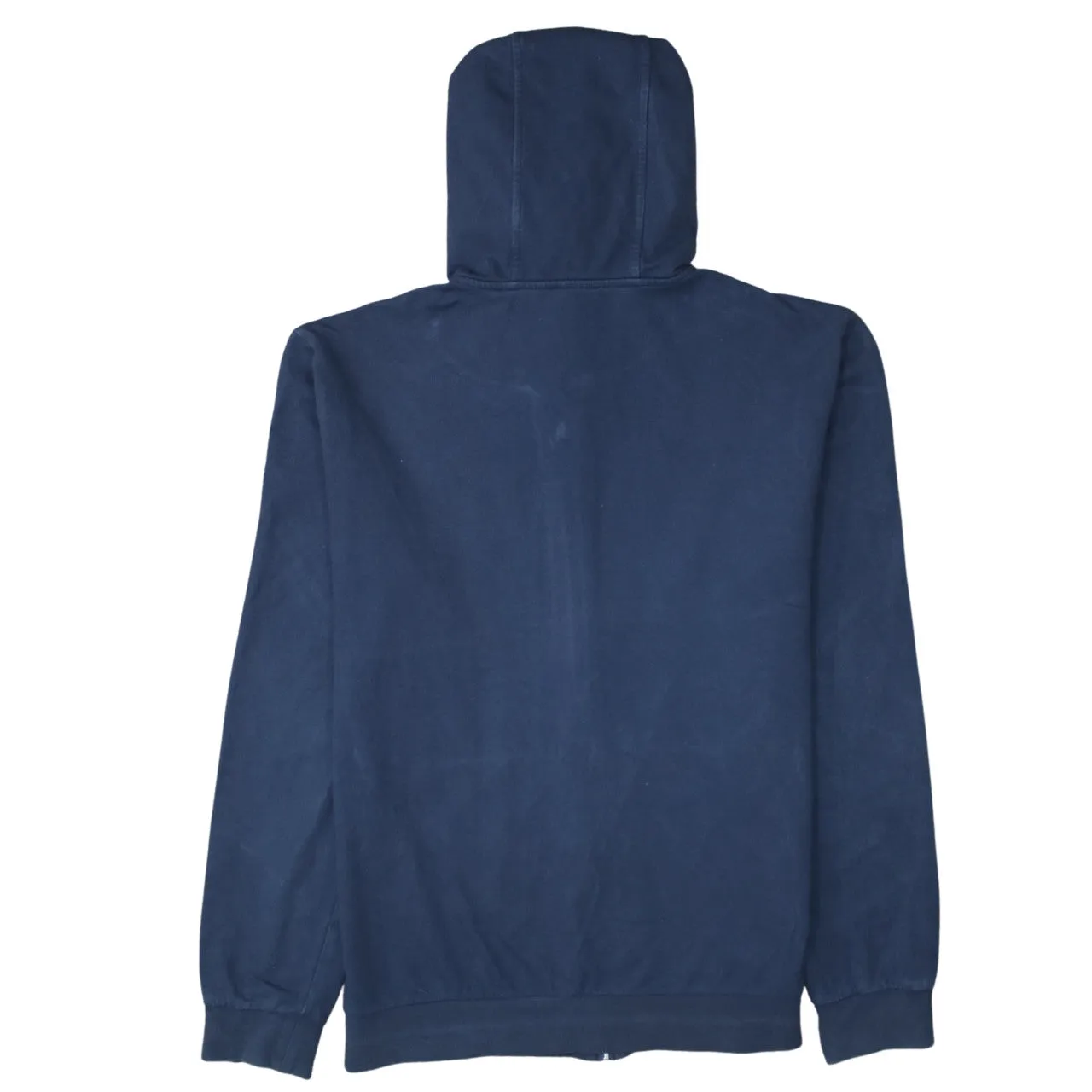 Emporio Armani 90's Lightweight Full Zip Up Hoodie Large Navy Blue sold by Vintage Club product image thumbnail 2
