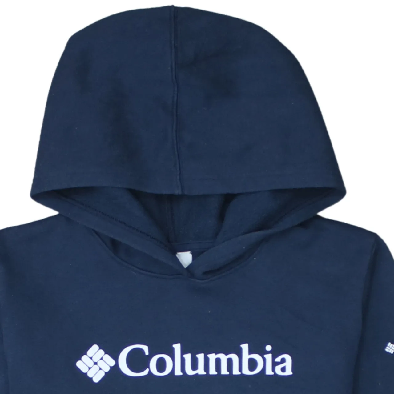 Columbia 90's Spellout Pullover Hoodie XLarge Navy Blue sold by Vintage Club product image thumbnail 3