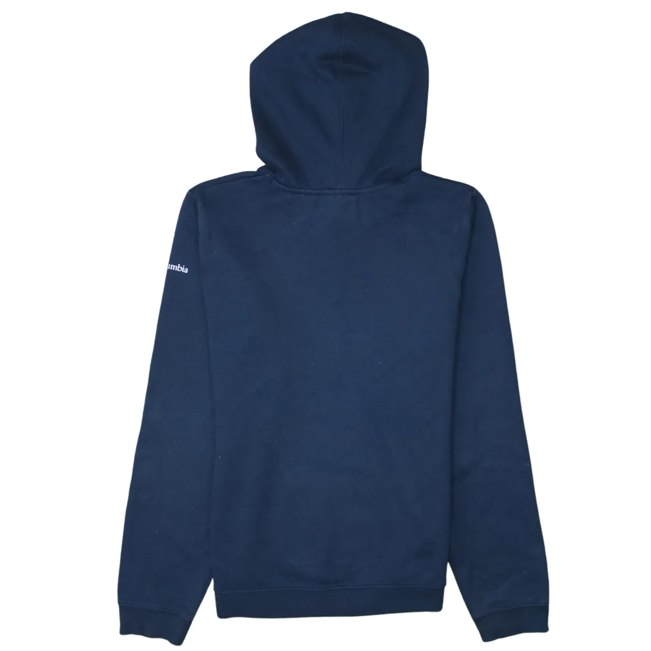 Columbia 90's Spellout Pullover Hoodie XLarge Navy Blue sold by Vintage Club product image thumbnail 2