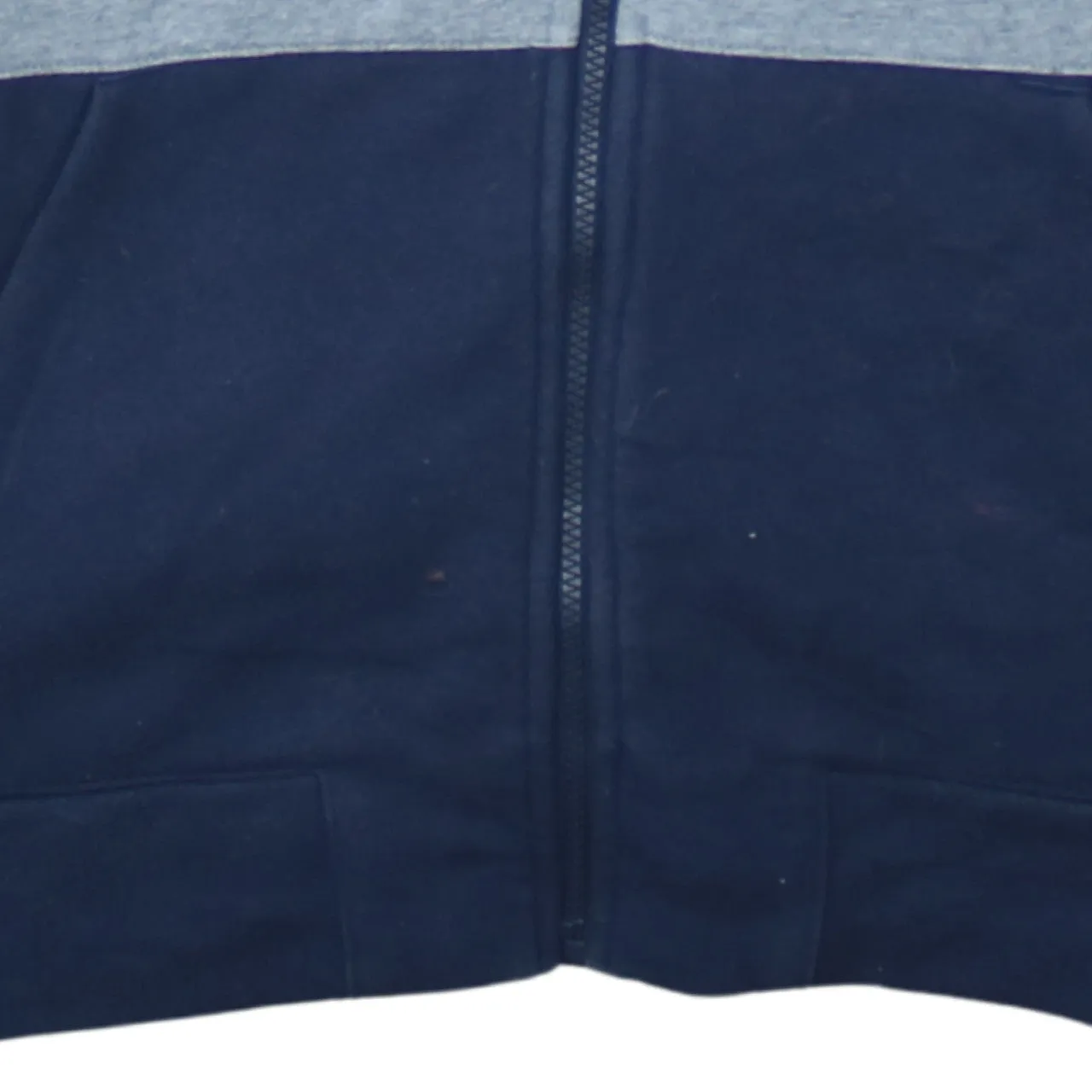 Nike 90's Swoosh Full Zip Up Hoodie Large Grey sold by Vintage Club product image thumbnail 4