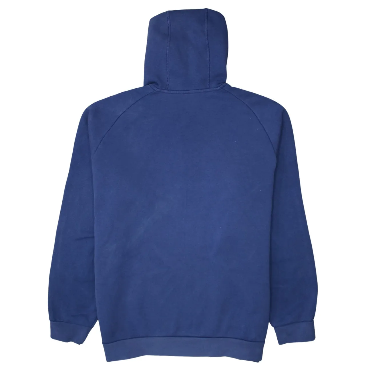Adidas 90's Drawstring Pockets Pullover Hoodie XLarge Blue sold by Vintage Club product image thumbnail 2