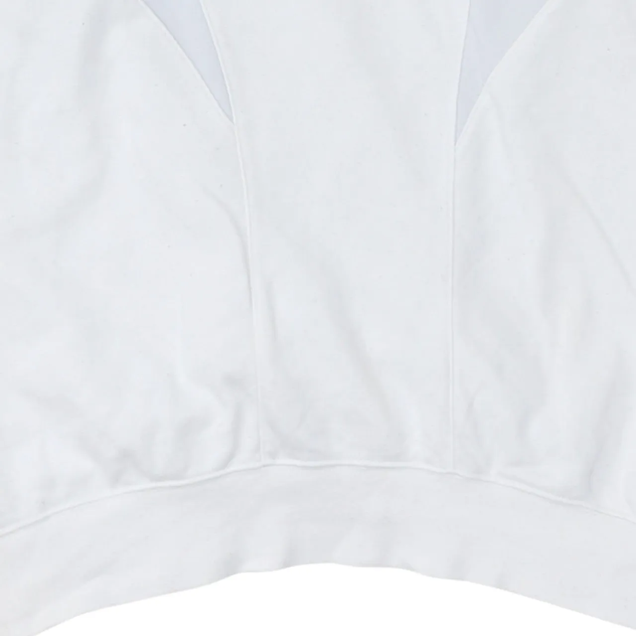 Nike 90's Center Middle Swoosh Pullover Hoodie Medium White sold by Vintage Club product image thumbnail 4